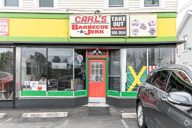 Carl’s Barbecue & Jerk in East Hartford is known for authentic Jamaican-style dishes.