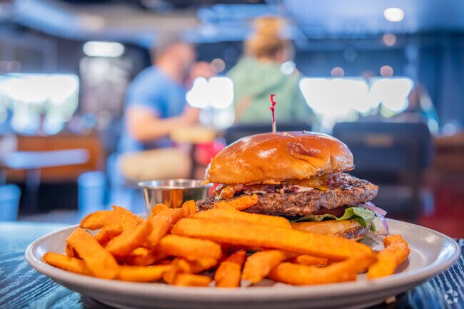 Delicious burgers await locals at Eddies near Huntwick.