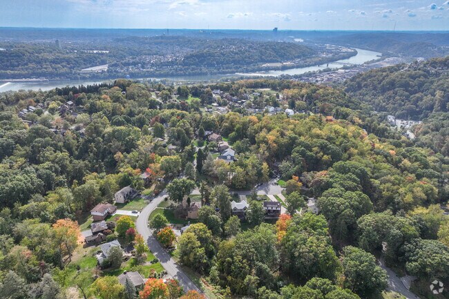 West O'Hara Township is about nine miles from Downtown Pittsburgh.