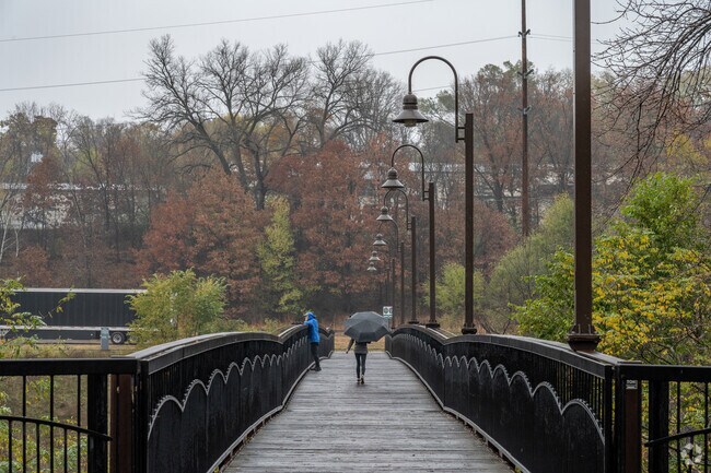 Eau Claire has four seasons with an average rainfall of 39.22 inches.