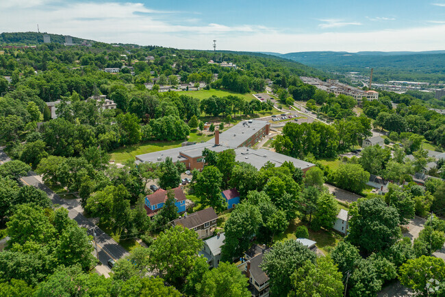 South Hill School is located on the South hill of Ithaca, NY.