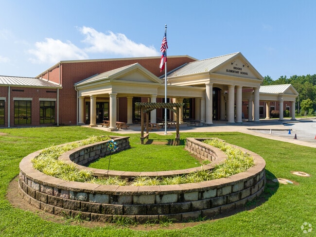 Brooks Elementary School is located at 35 Genesee Pt, Newnan, GA 30263.
