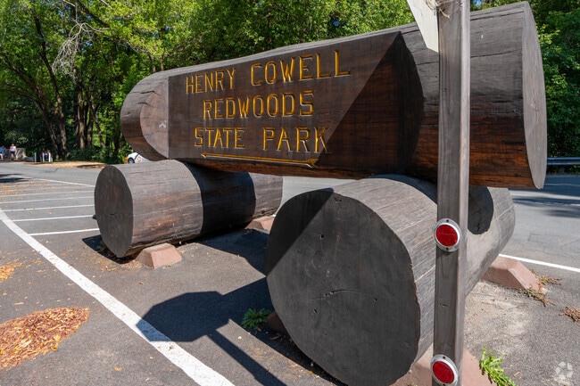 Henry Cowell Redwoods State Park near Ben Lomond features ancient redwoods, scenic trails, and educational exhibits that immerse visitors in coastal forest ecology.