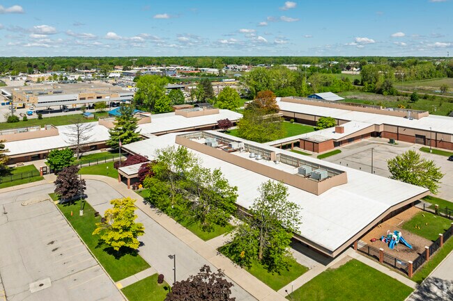 Students can easily walk or bike to the Saginaw Career Complex.