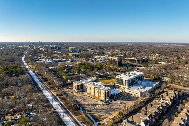 Greentrees is located just off of Poplar Ave.