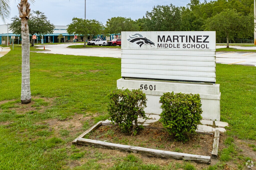 Martinez Middle has 1,200 students in grades 6-8 in Lutz.