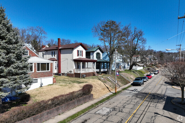 You can find homes with gabled roof houses with porches in Emsworth.