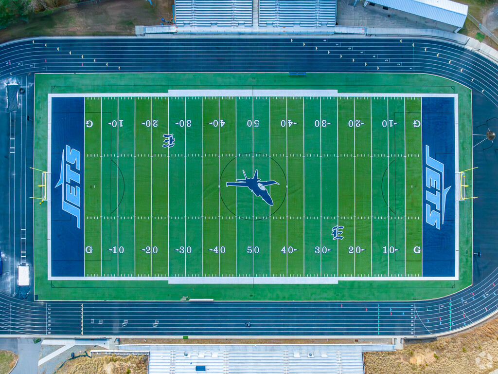 Enka High School serves over 1000 students in Upper Hominy.