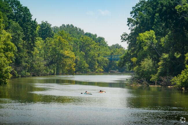 Many Stuart Heights-Rivermont locals enjoy the close access to the river.