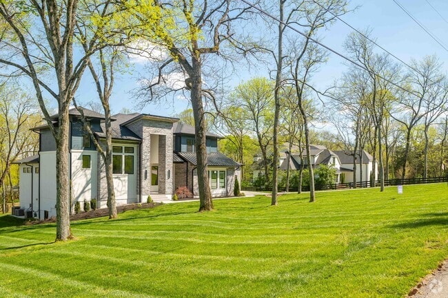 Contemporary homes sit next to more traditional style homes in Otter Creek