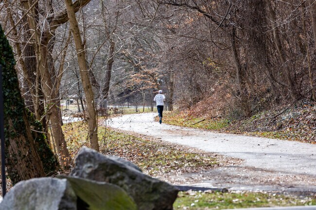 Rock Creek Park is a popular place for Chevy Chase residents to run, hike, and bike.