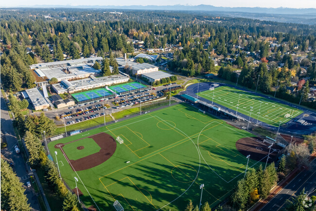 Ingraham High School baseball field.