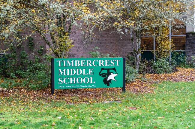 Timbercrest Middle School in Cottage Lake is one of the highest rated schools in the state.