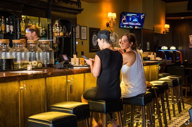 Dorothy's Lounge serves creative cocktails and stylish food.