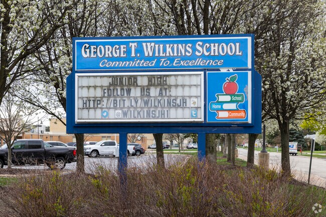 In the heart of Justice is George T Wilkins JR high School which is ranked in the top 1000 elementary schools in Illinois.