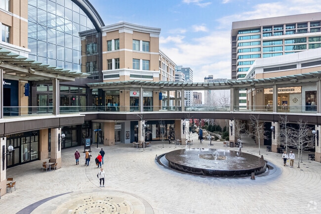 City Creek Center is a high-end outdoor mall near The Avenues with a glass roof.