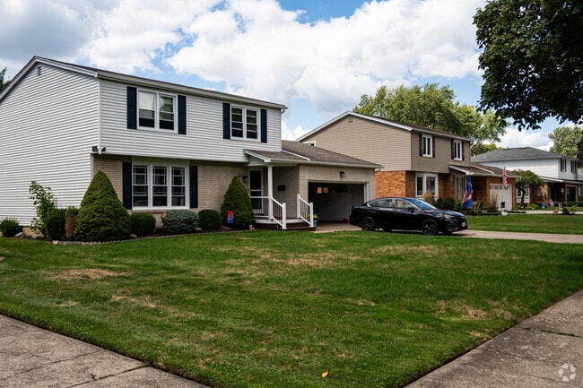 South Amherst features tree-lined streets for residents to enjoy.