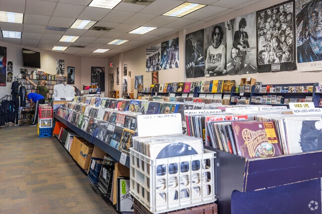 Go to Plan 9 Music for all of your record needs in River Run.