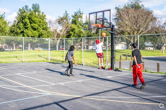 You can challenge your friends at basketball at South Natomas Community Park in Frates Ranch.