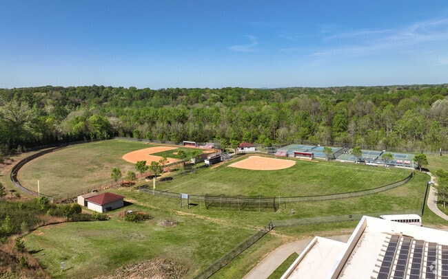 There's a baseball and softball field on the campus of Newton-Conover Middle School.