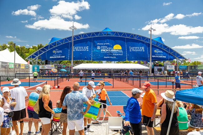 The US Open Pickleball Championship is held annually just minutes from South Naples.