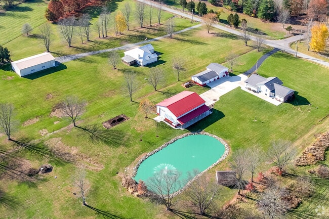 Many homes in Washington Township are situated on large lots and feature ponds or pools.