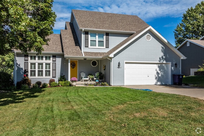 There are several new traditional style lining the streets of Stagg Hill with nice curb appeal.