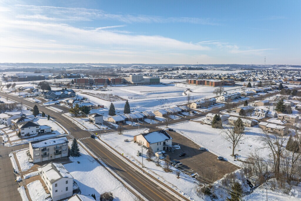 Tri-State Christian School sits adjacent to public elementary and middle schools.