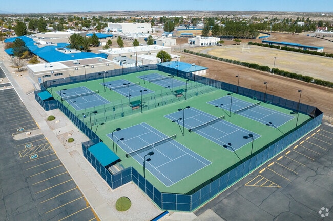 Fabens High School serves up excellence on the tennis courts in Fabens, TX.
