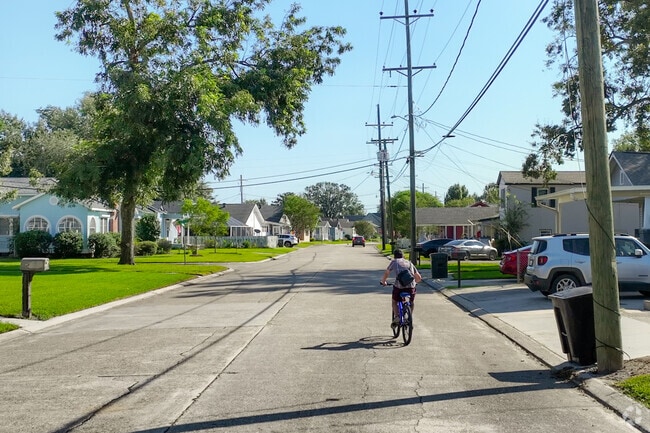 With wide open roads, exploring the charm of Montegut is a breeze, one pedal at a time.