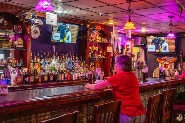 Milt's Rendezvous is a hot spot in Curtis Bay.