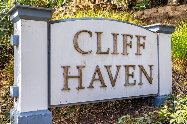 Cliff Haven is a neighborhood with stunning views and beautiful homes.