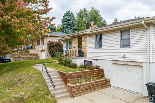 Many homes in the Loveland neighborhood have a unique look.