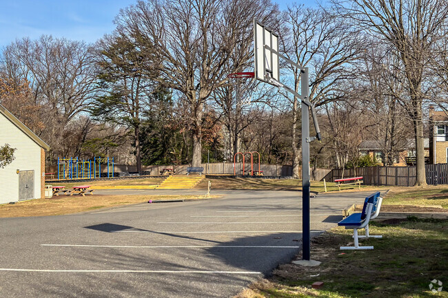 Rec area at Our Savior Lutheran School