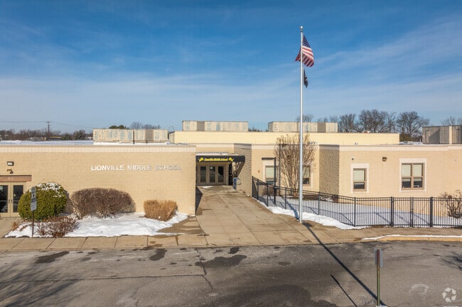 Lionville Middle School serves grades 7-8 with an A rating on Niche.com.
