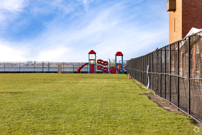 Students at Lindell Elementary School in Long Beach love playing in the waterfront school yard.