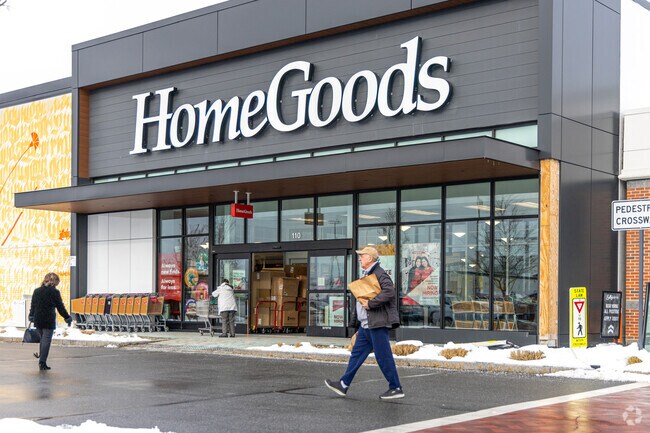 A local HomeGoods store is located in the Woburn Village shopping area in Mishawum.