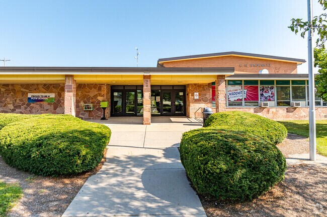 Wadewitz Elementary School serves about 546 students.