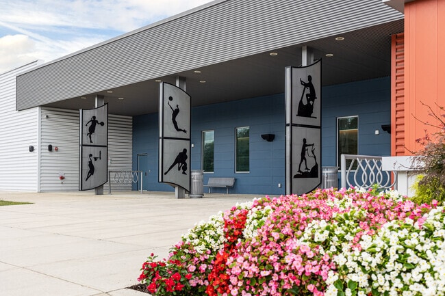 Westphalia's 16,223-square-foot community center supports the community.