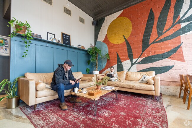 Cafes like Crown Brew Coffee Co give residents of Marion a place to enjoy their mornings.