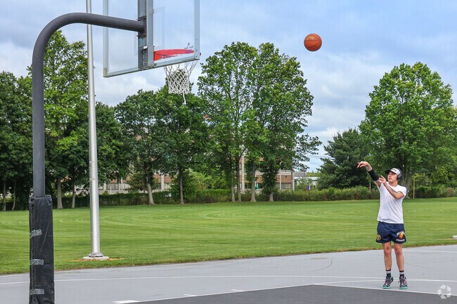 Situated in the heart of Gloucester Crossing, Balch Park offers a variety of community amenities including a basketball court for shooting hoops making it a vibrant recreational hub for residents of all