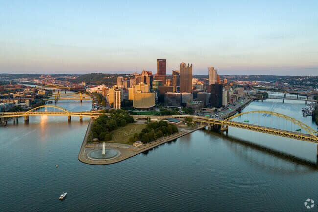 Clairton residents enjoy quick trips to Downtown Pittsburgh for dining and entertainment.