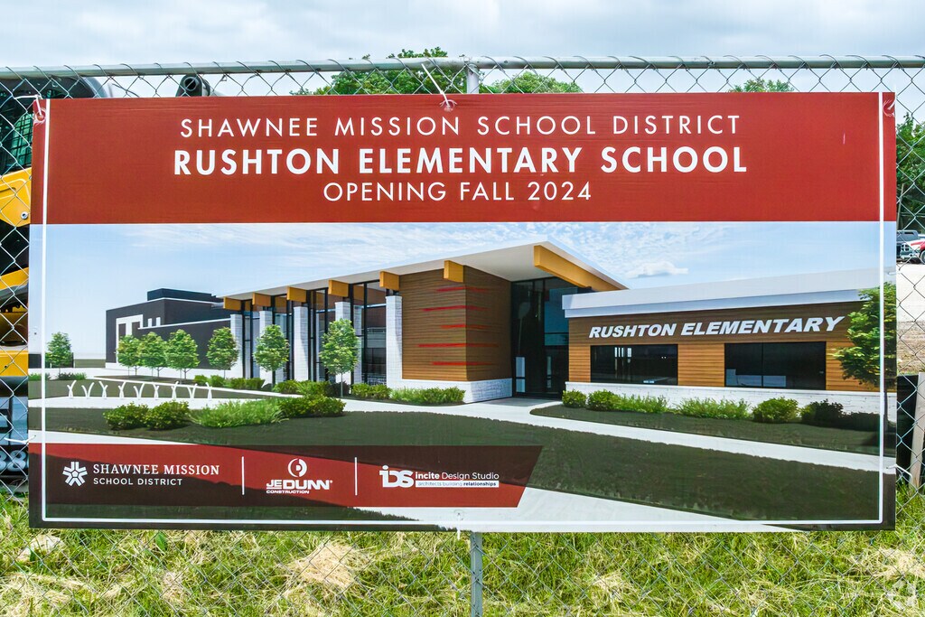 The new Rushton Elementary School will be complete in the Fall of 2024.