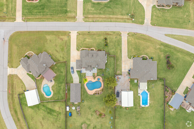 Homes in Canyon Ridge-Meadow Brook can accommodate for medium sized swimming pools.