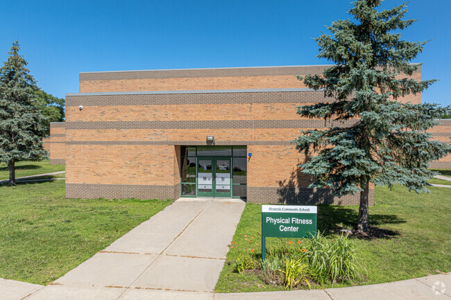 Patricia St. Clair Elementary School is located in Hesperia, Michigan.