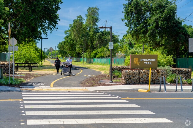 Sycamore Trail runs through Michigan-Glide-Sutter.