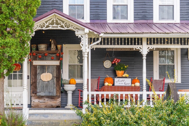Victorian influences can be found in the architecture in Miles.