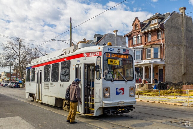 Septa trolleys in Paschall offer a convenient public transportation option to residents.