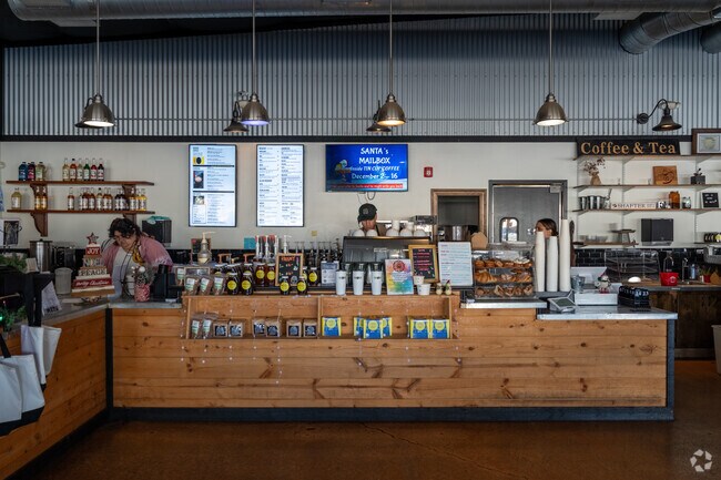 Tin Cup Coffee, in Shafter, partners with Covenant Coffee a local roaster in Bakersfield.