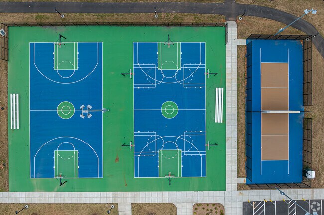 Check out the newly built courts at the Osgood Park in New Britain.